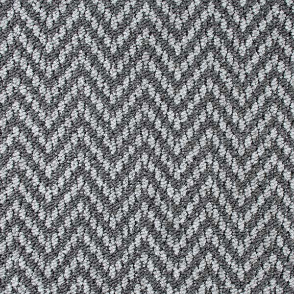 Grey Aztec Herringbone Carpet - Image 3