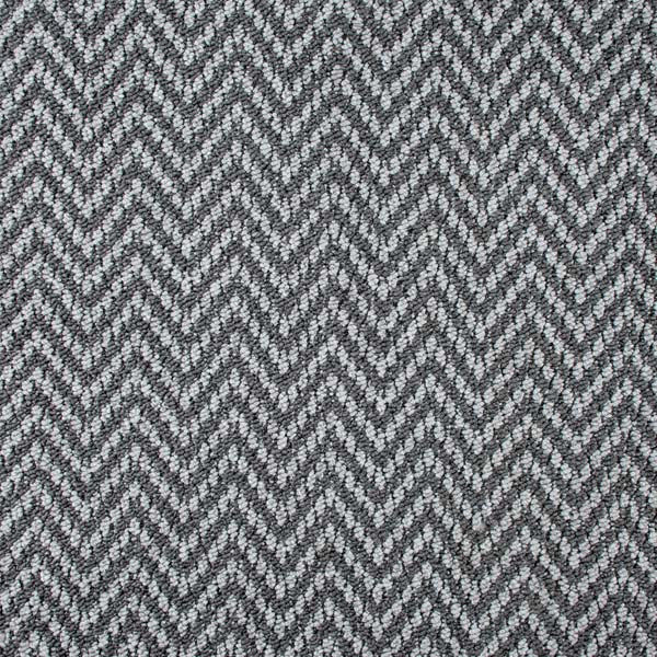 Grey Aztec Herringbone Carpet - Image 5