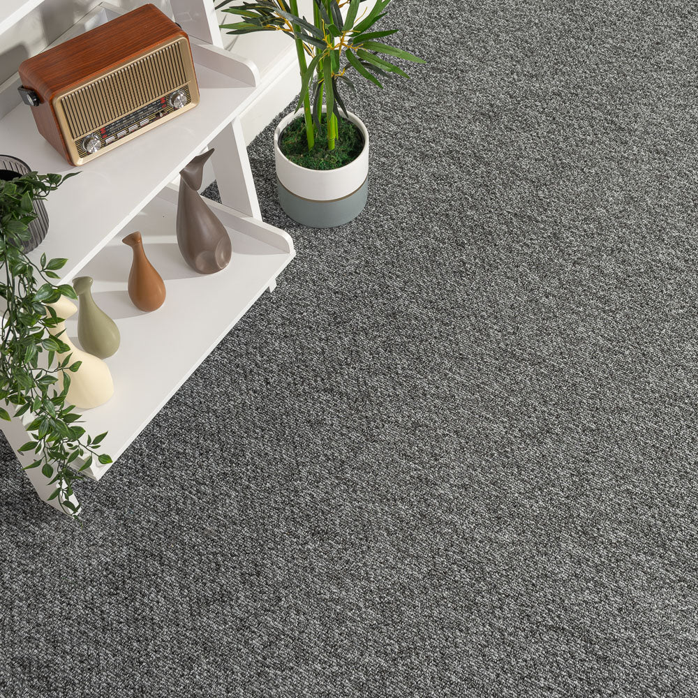 Grey Star Loop Carpet