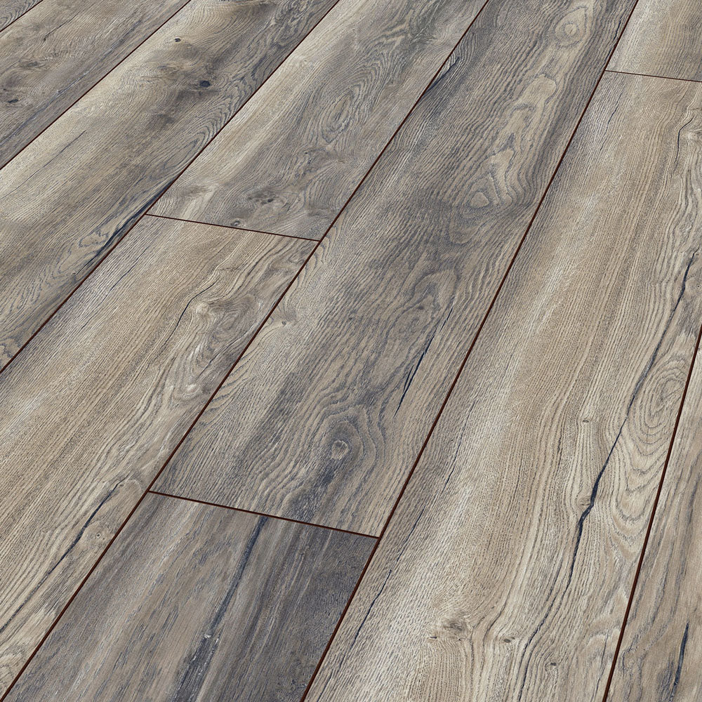 Harbour Oak Grey M1204 Robusto Villa 12mm Laminate Flooring by Kronotex - Image 3