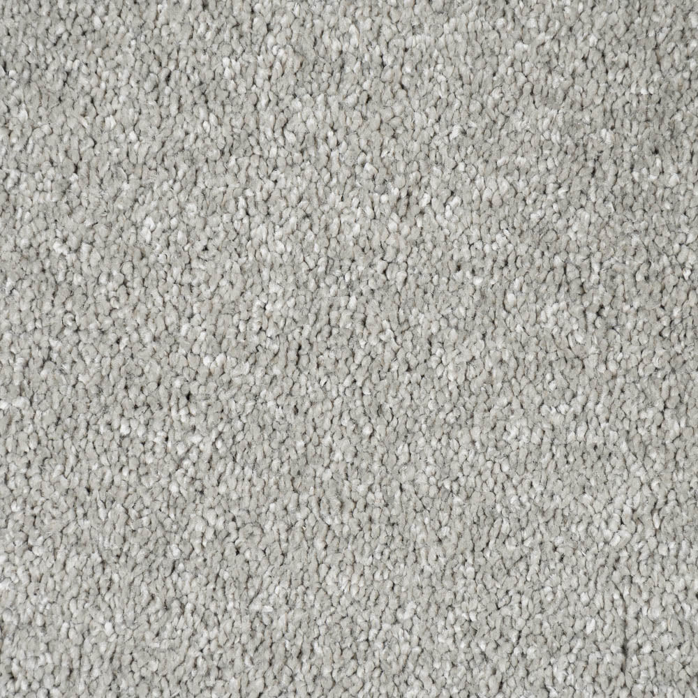 Ivory Grey Alhambra Saxony Carpet - Image 3