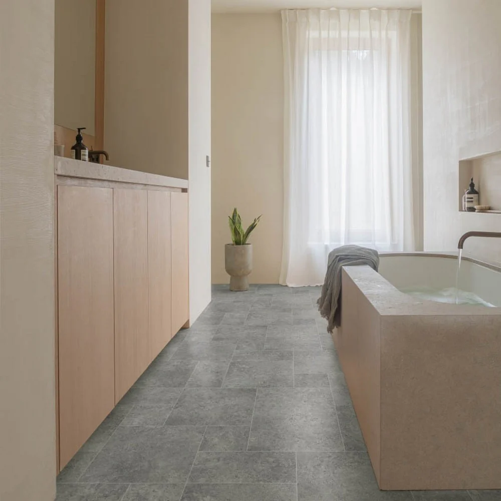 Ivory Moon 595 Ultimate Stone Vinyl Flooring
