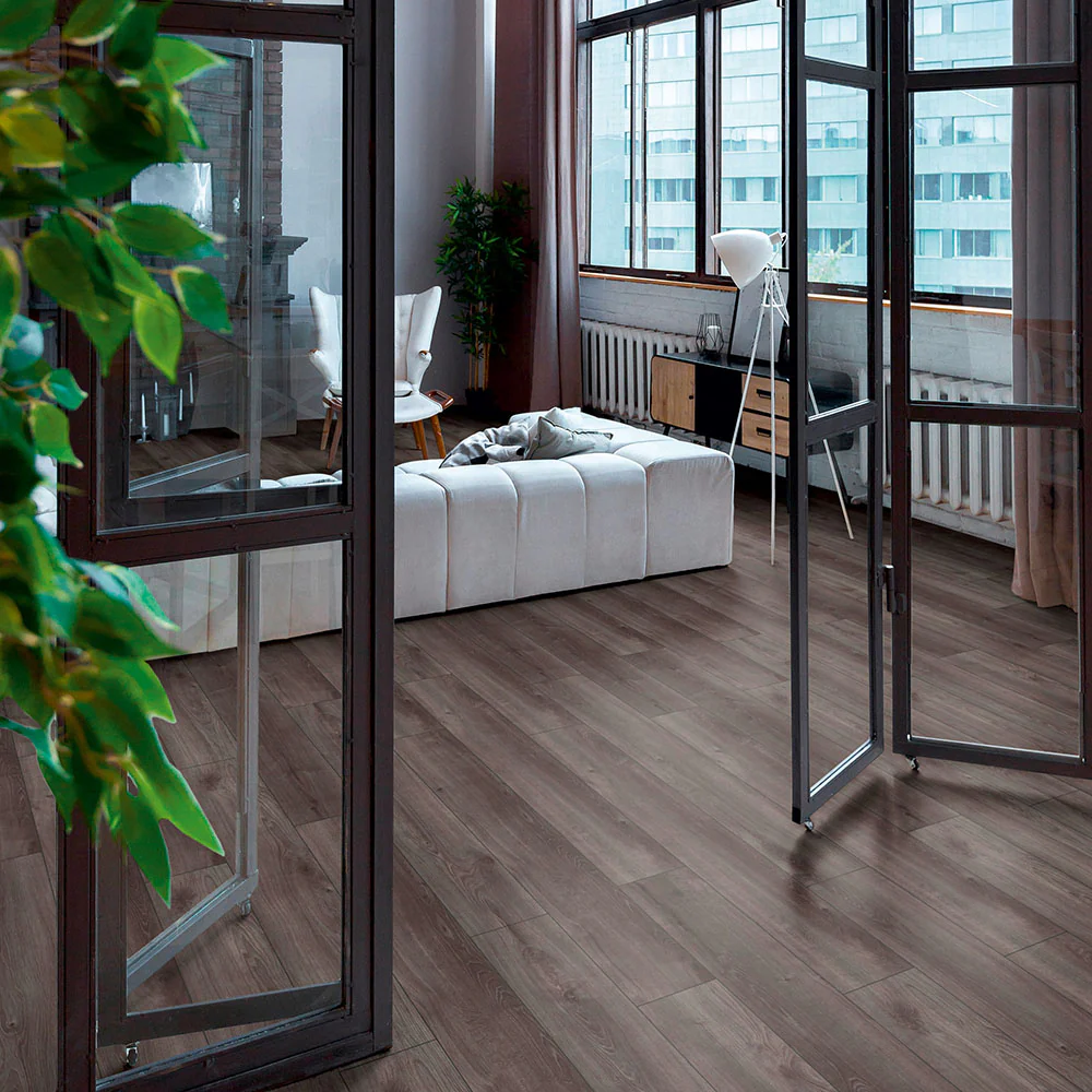 Kashmir Oak Black D6017 Exquisit 8mm Laminate Flooring by Kronotex - Image 2