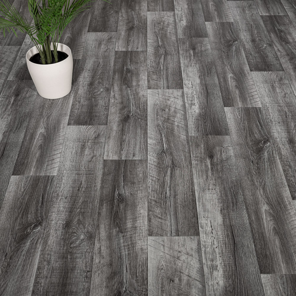 Knox Oak Dark Grey Iconik 260 Vinyl Flooring - Image 2