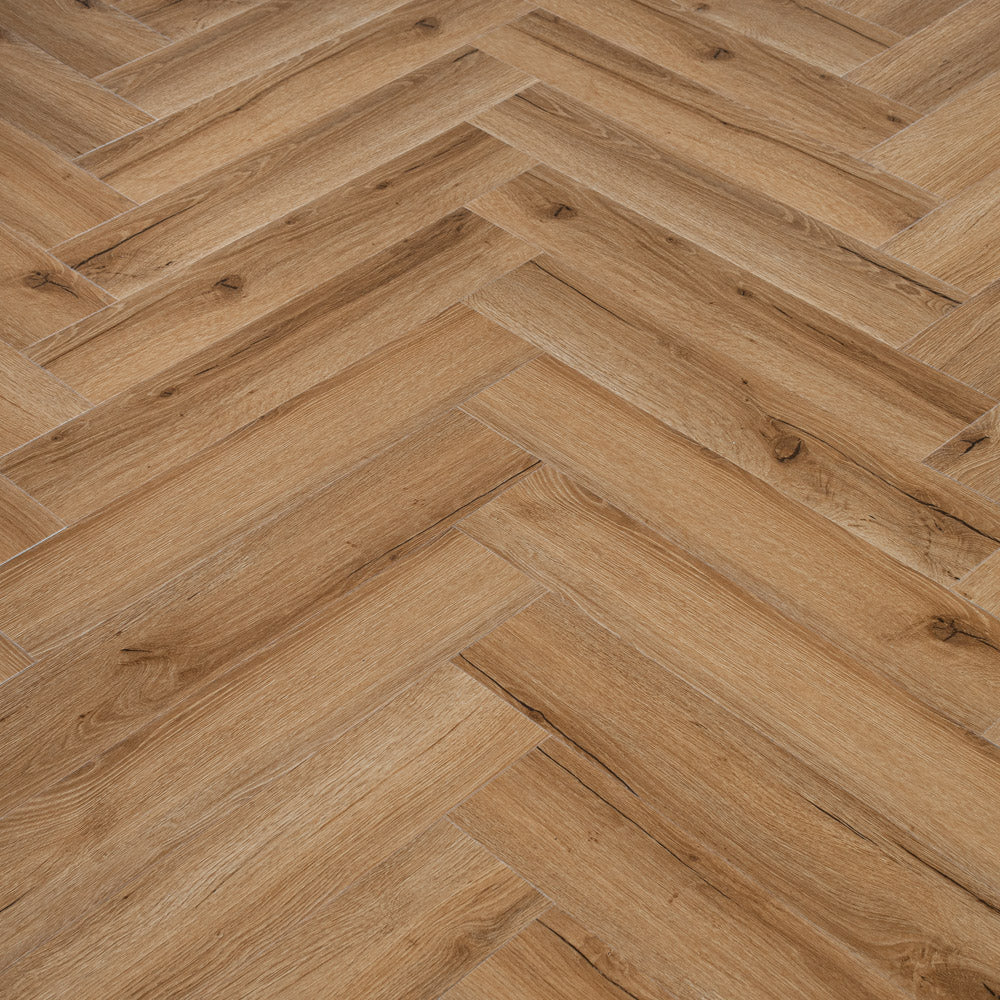 Legacy Oak Prestige Herringbone 6mm SPC Click LVT Flooring - Image 4