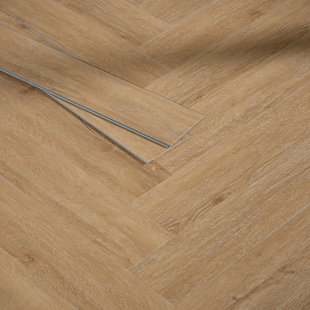 Liberty Oak Prestige Herringbone 6mm SPC Click LVT Flooring - Image 5
