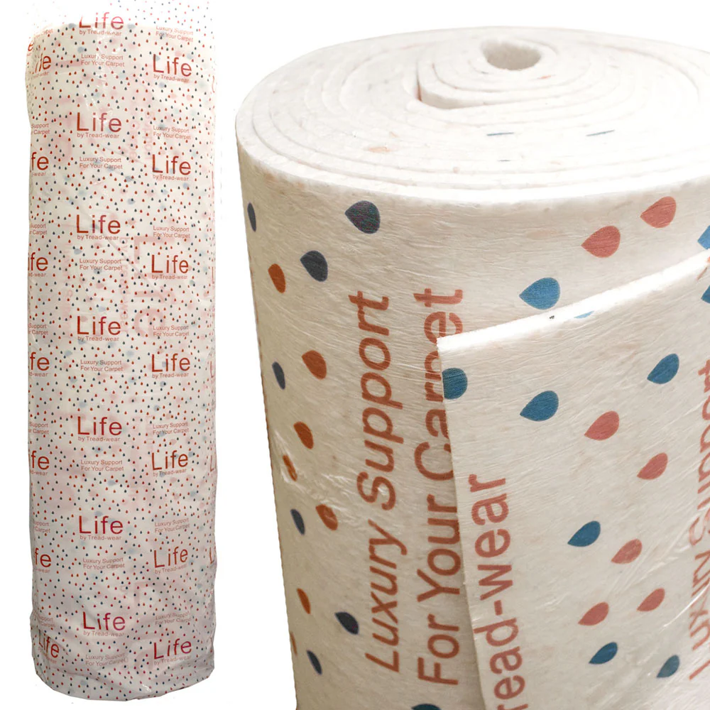 Life 9mm Tread-Wear Carpet Underlay Roll - Image 7
