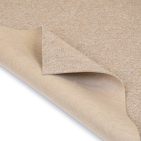 Light Beige Utah Loop Feltback Carpet - Image 4