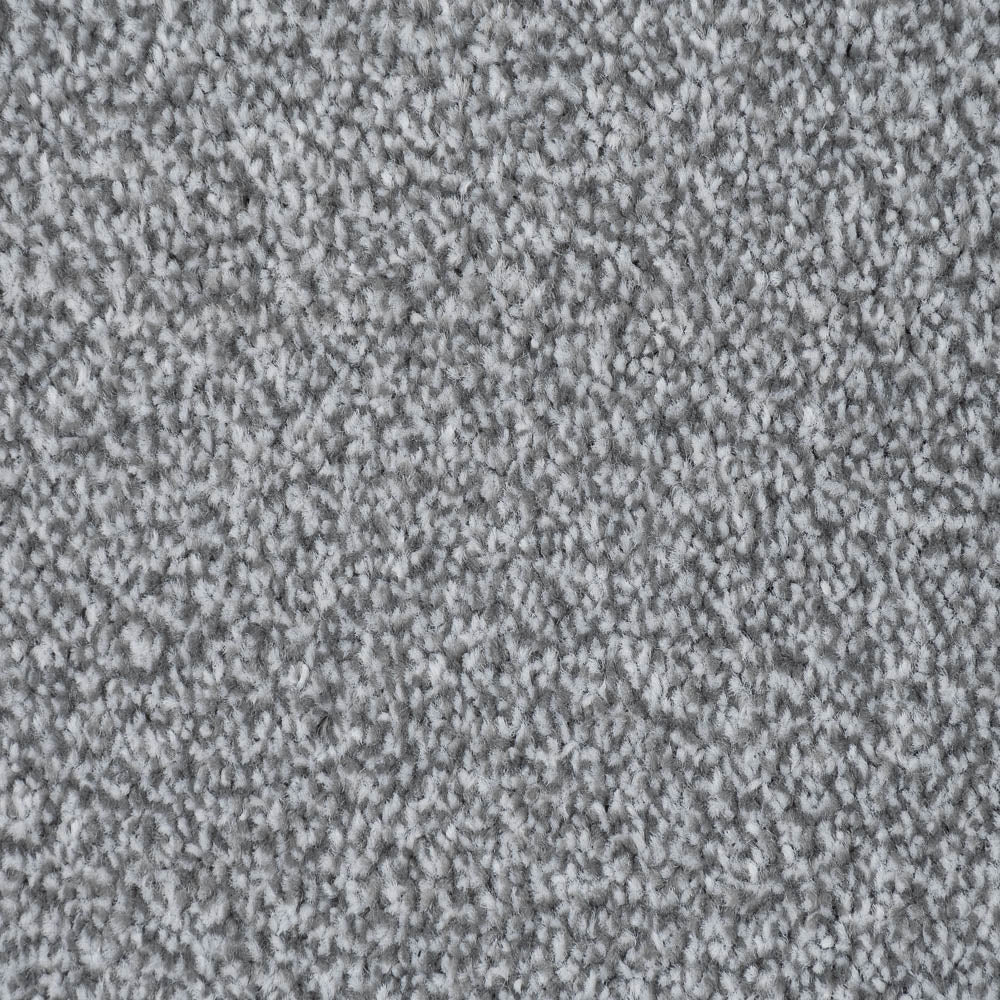Light Grey Astra Saxony Carpet - Image 3