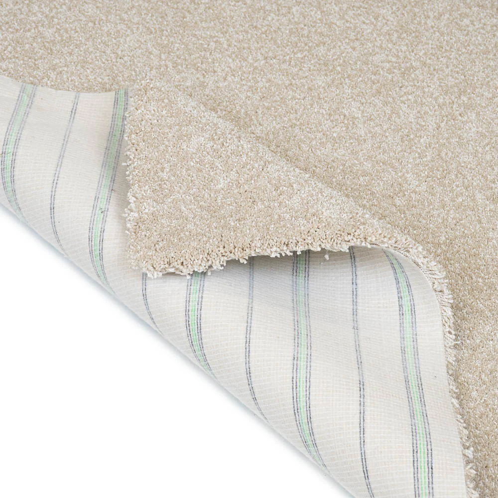 Linen Beige Alhambra Saxony Carpet - Image 4
