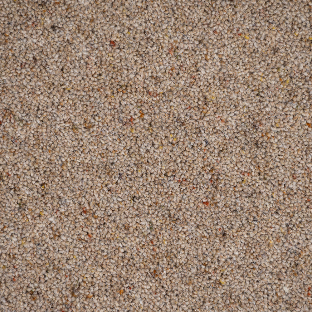 Macaroon Natural Berber Twist Deluxe 55oz Carpet by Cormar - Image 3
