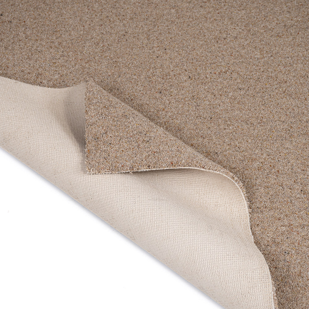 Macaroon Natural Berber Twist Deluxe 55oz Carpet by Cormar - Image 4