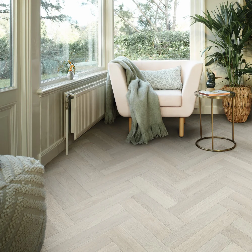 Marilyn 508 Vintage Herringbone Vinyl Flooring