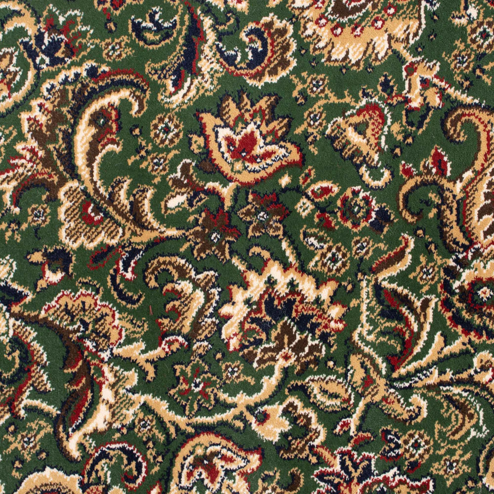 Meadow Green 2503 40 Jacobean Patterned Wilton Wiltax Carpet - Image 5