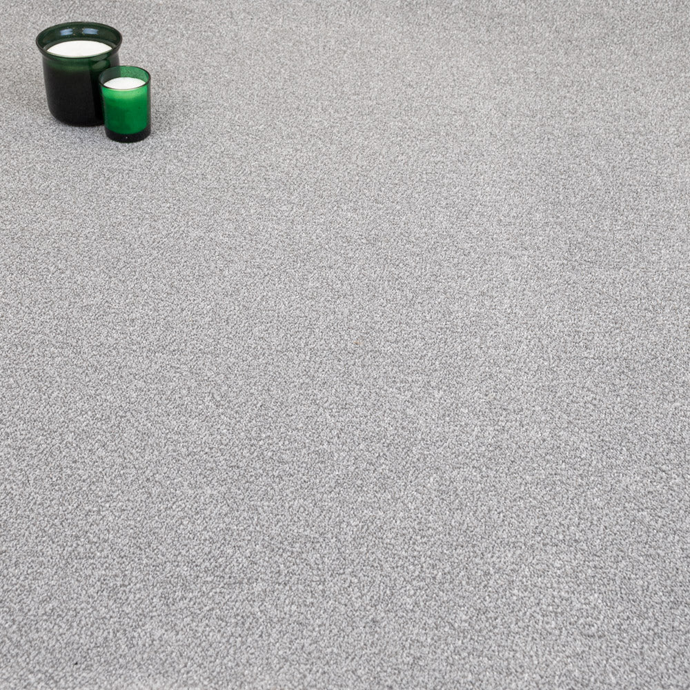 Misty Grey Quebec Twist Carpet