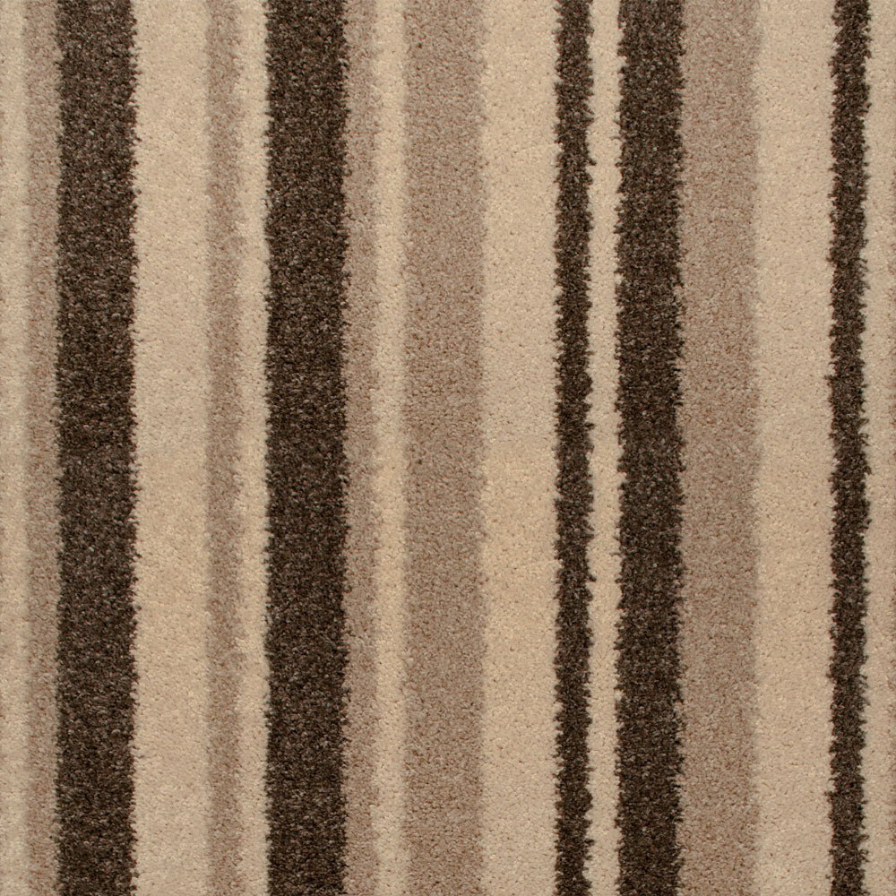 Mystique Plain & Stripes Saxony Carpet - Image 10