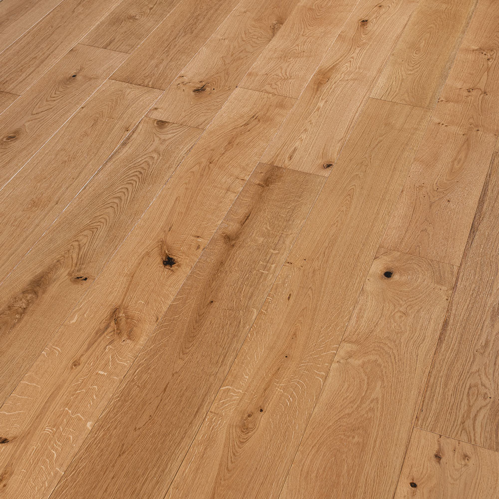 Natural Oak Plank 14/3mm Engineered Wood Flooring - Image 3
