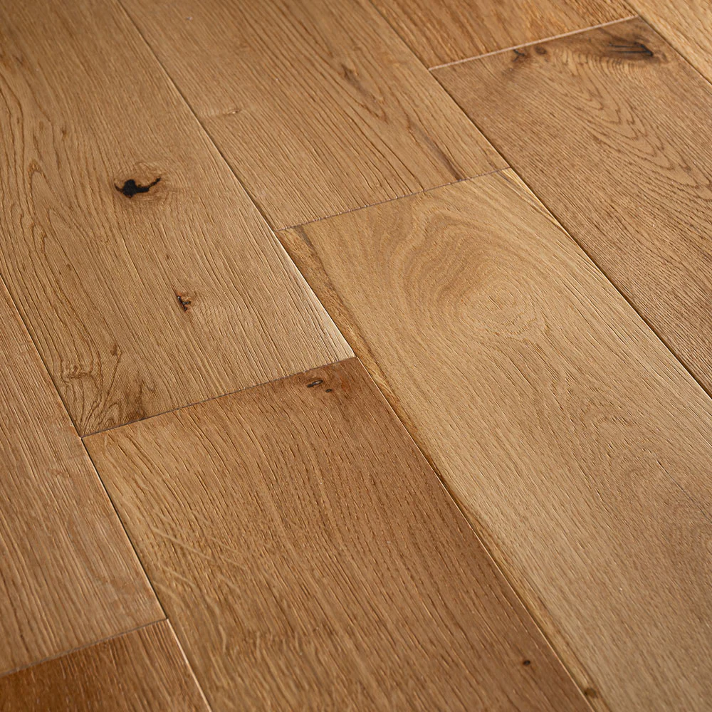 Natural Oak Random Length Plank 12/2mm Engineered Wood Flooring - Image 6