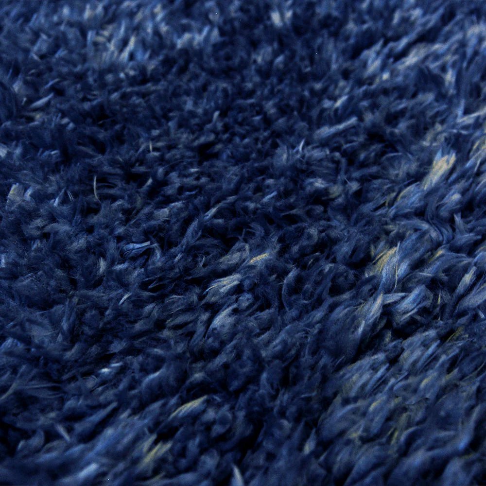 Navy Aurora Supersoft Luxury Rug - Image 7