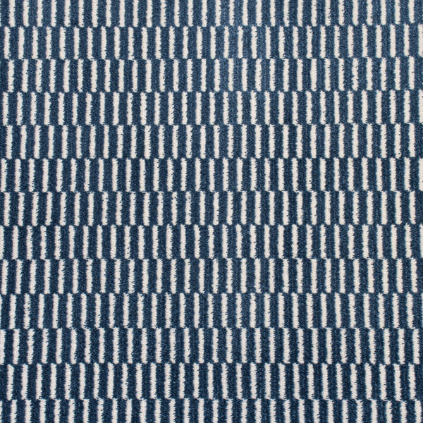 Navy Blue Lines Castle Carpet - Image 2