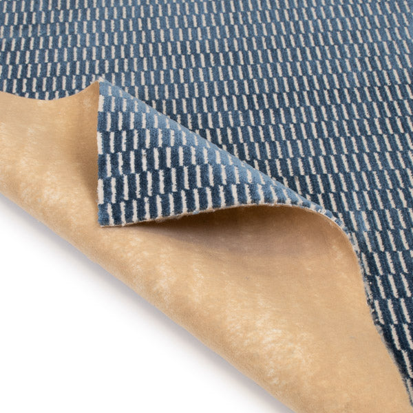 Navy Blue Lines Castle Carpet - Image 4