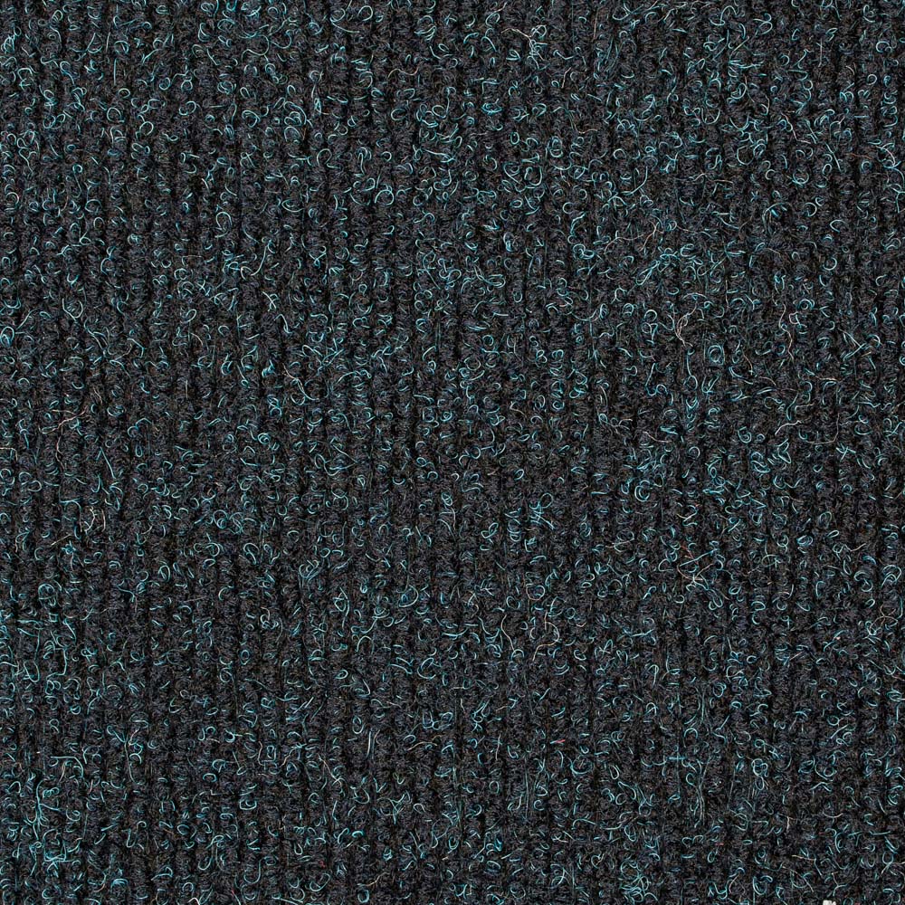 Navy Chevy Ribbed Gel Backed Carpet - Image 2