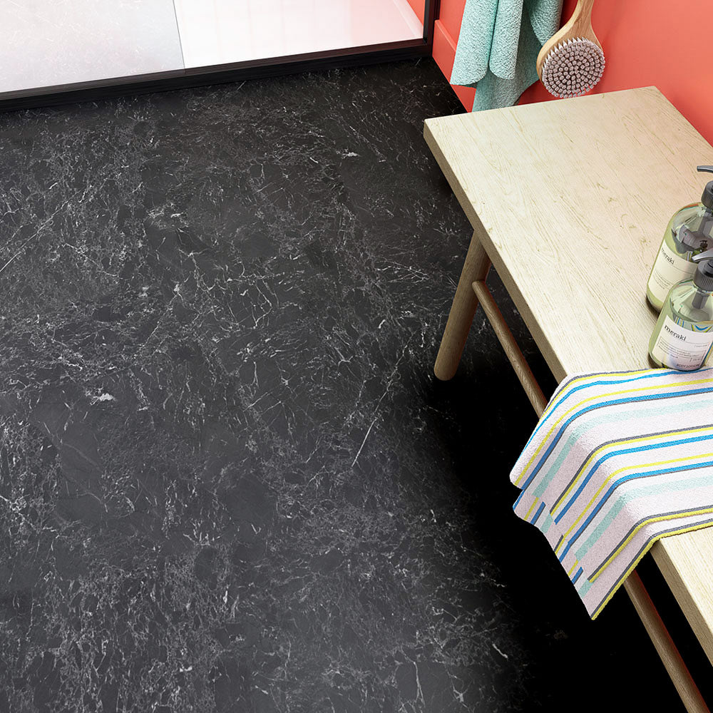 Nero Marquine Black Iconik 260 Vinyl Flooring