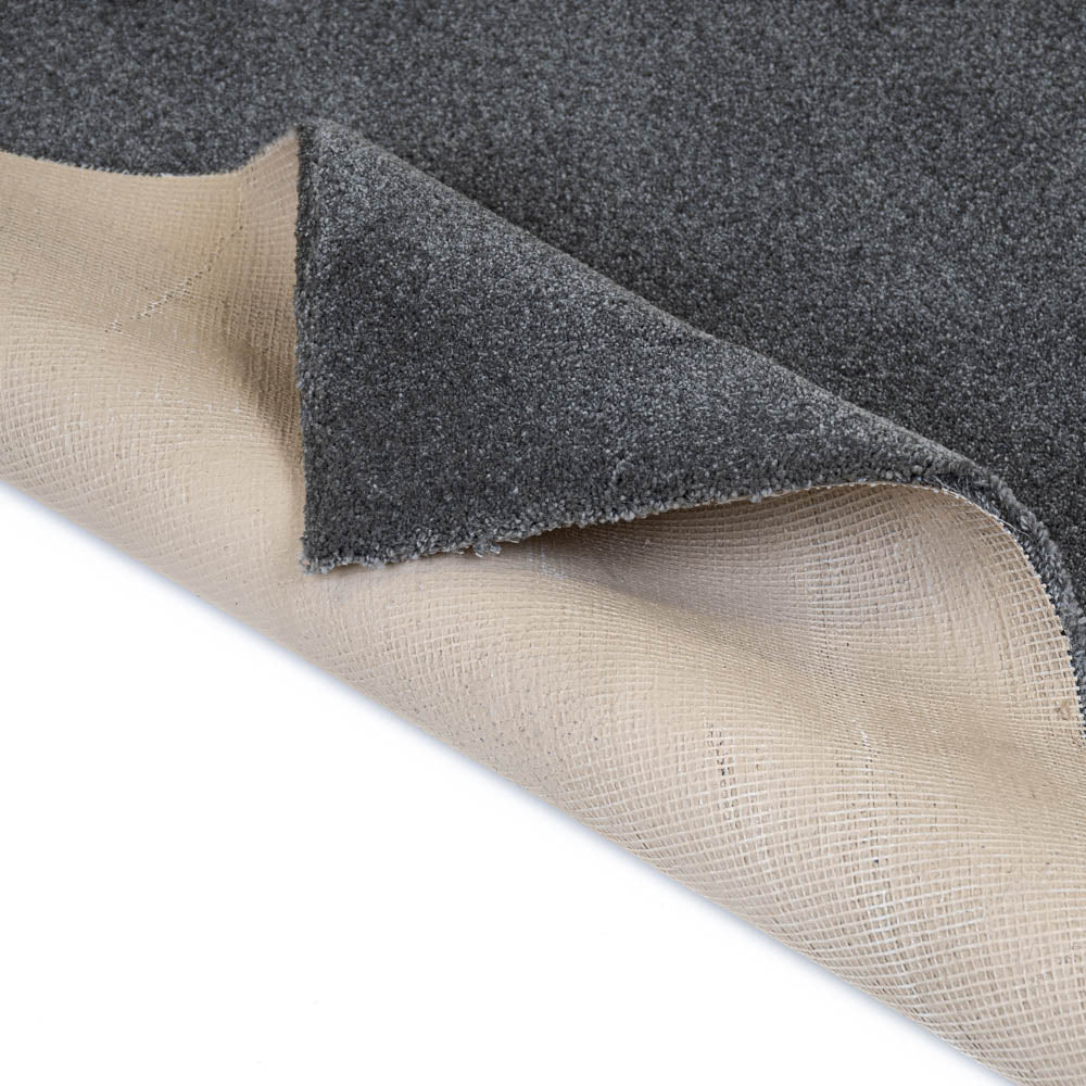 Nickel Grey 277 Verdi Saxony Carpet - Image 4