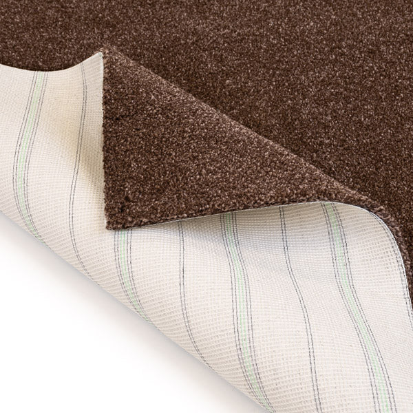 Oak Brown Lakeland Luxury Saxony Carpet - Image 4