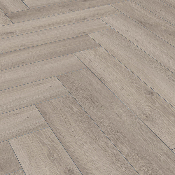 Oak Silver D3773 Herringbone 8mm Laminate Flooring by Kronotex - Image 3