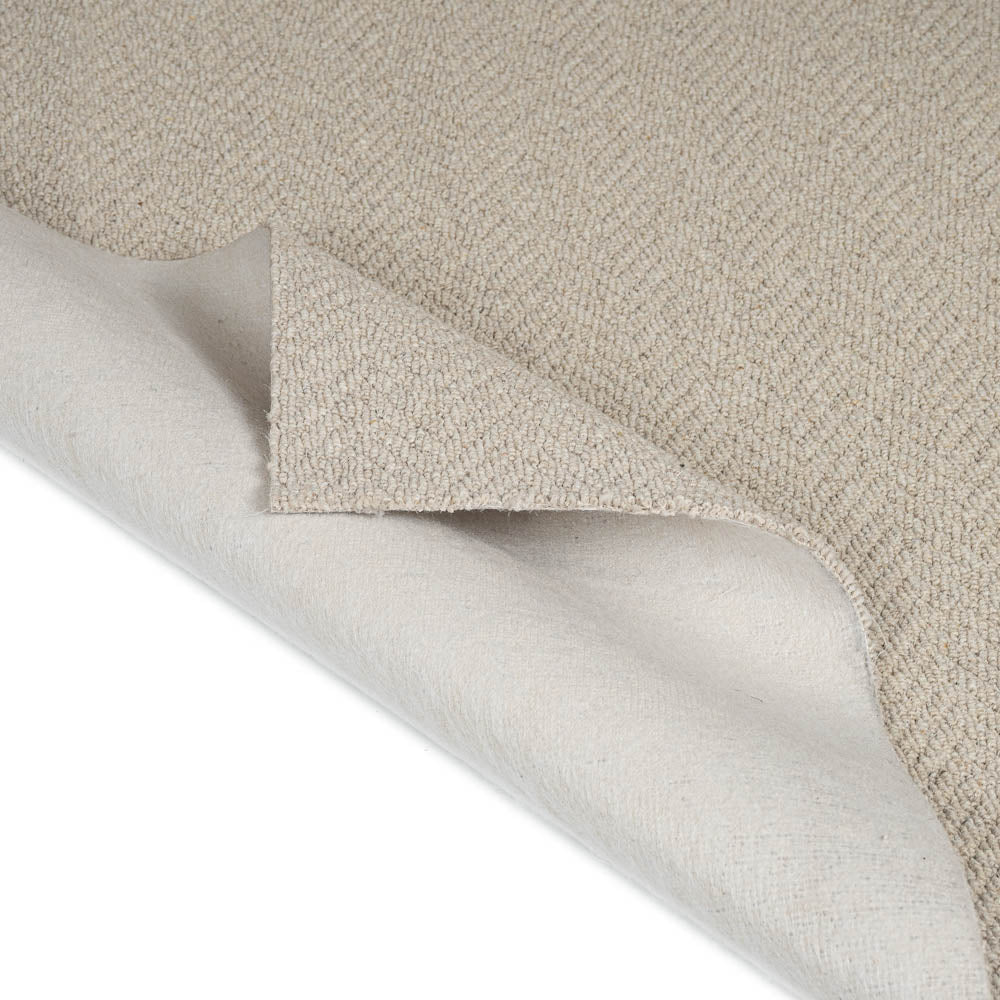 Oatcake Royal Sterling Wool Loop Carpet by Abingdon - Image 4