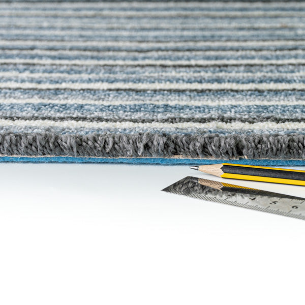 Ocean Stripes 38 Soft Noble Feltback Carpet - Image 5