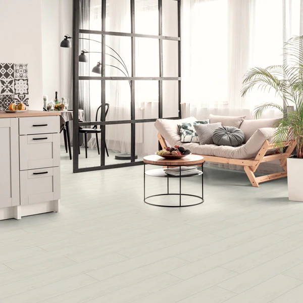 Opal Oak White M1234 Robusto Villa 12mm Laminate Flooring by Kronotex