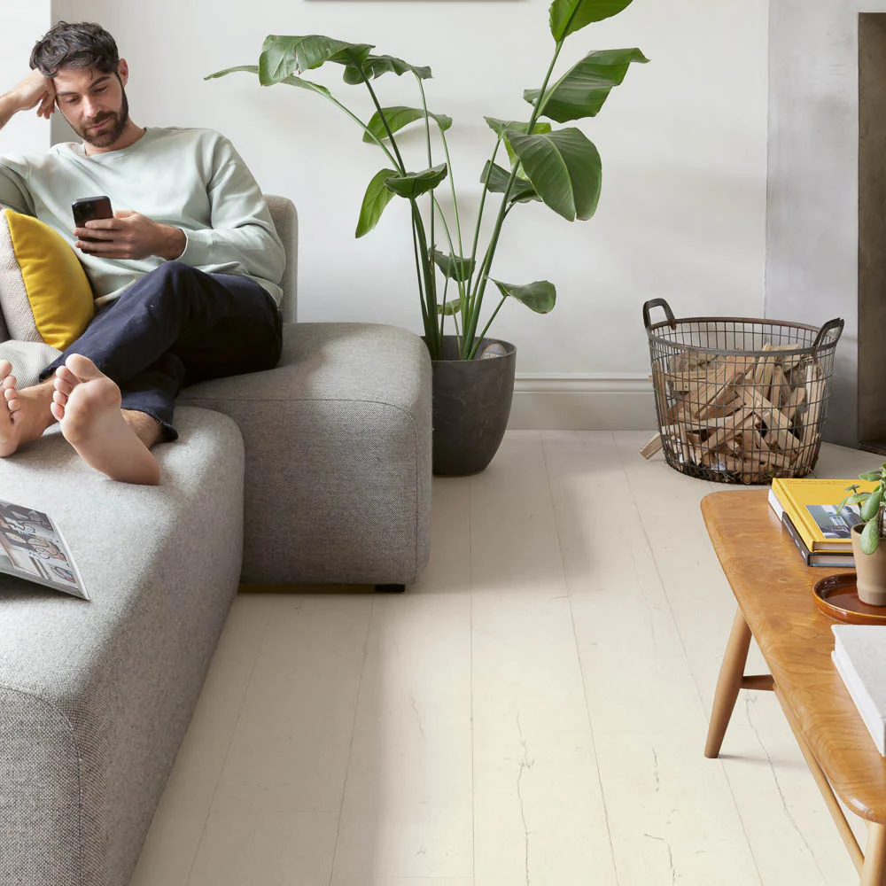Painted Oak White SIG4753 Capture 9mm Laminate Flooring by Quick-Step - Image 6