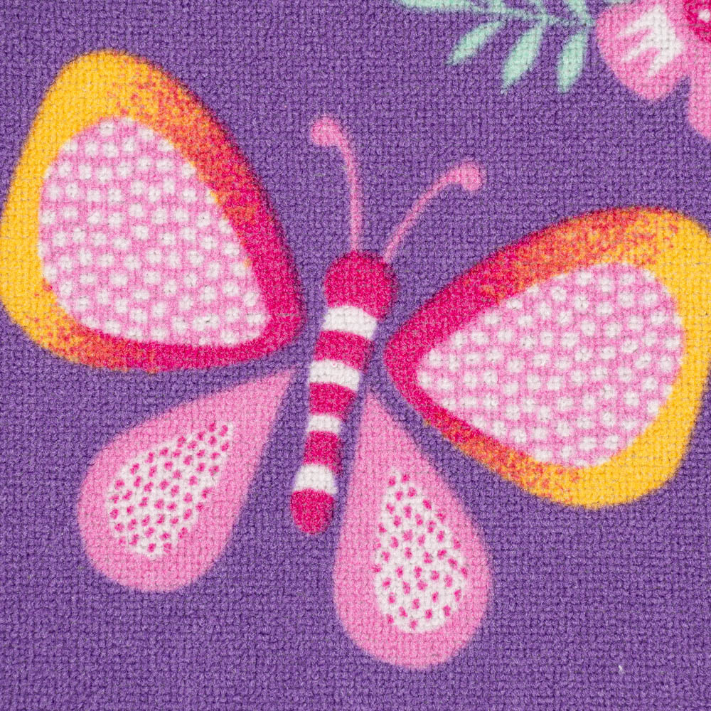 Papillon 17 Lilac Kids Carpet - Image 4