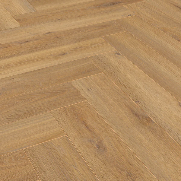 Pisa Oak D3861 Herringbone 8mm Laminate Flooring by Kronotex - Image 3