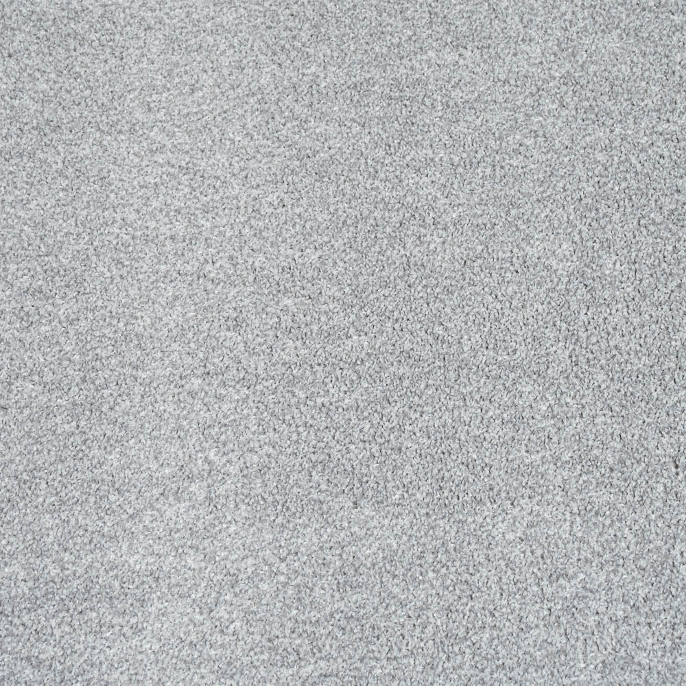 Platinum Grey 91 Soft Splendid Saxony Feltback Carpet Clearance
