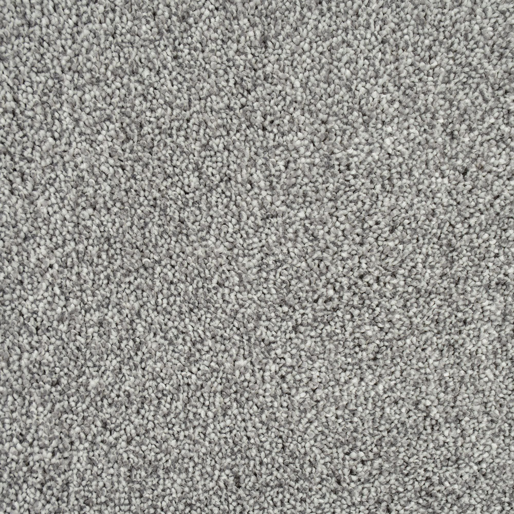 Platinum Grey Soft Hawaii Saxony Carpet - Image 2