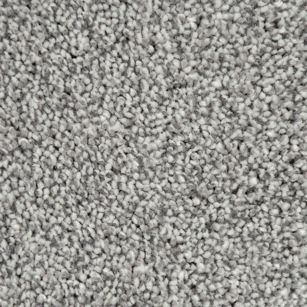 Platinum Grey Soft Hawaii Saxony Carpet - Image 3