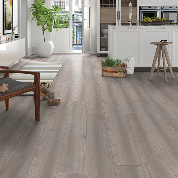 Port Oak Grey Kronotex Exquisit 8mm Laminate Flooring - Image 2