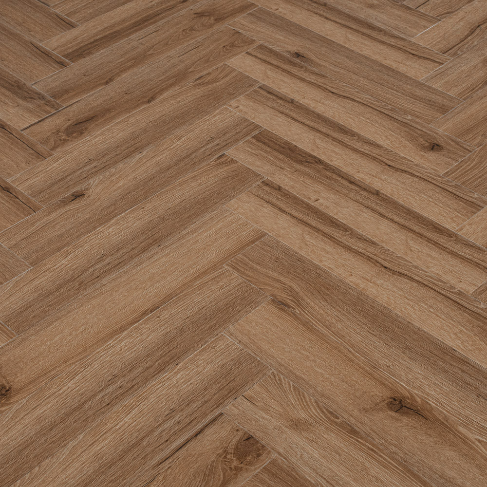 Prestige Oak Prestige Herringbone 6mm SPC Click LVT Flooring - Image 4