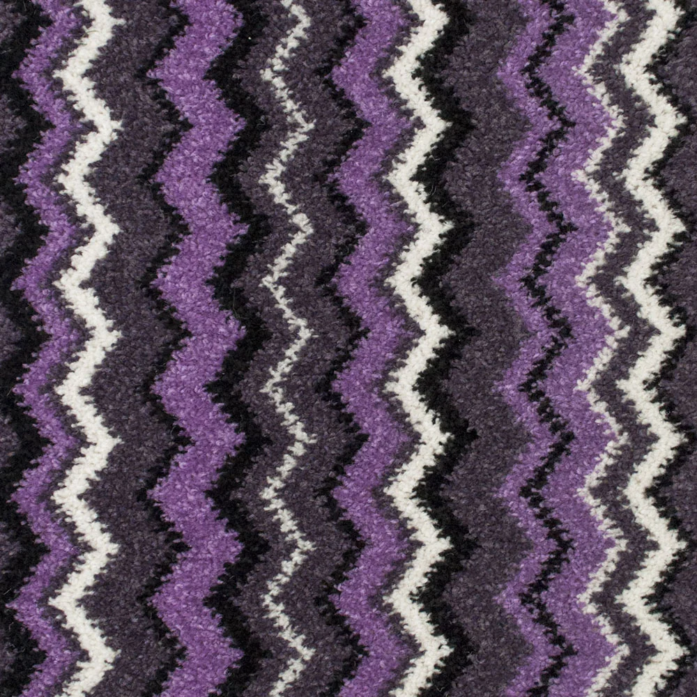 Purple Zig Zag Carpet - Image 2
