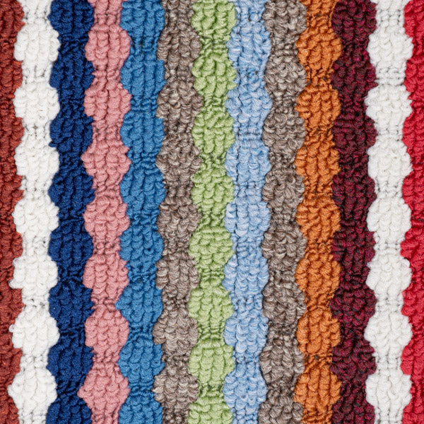 Rainbow 6995 Multi Stripe Loop Carpet - Image 3