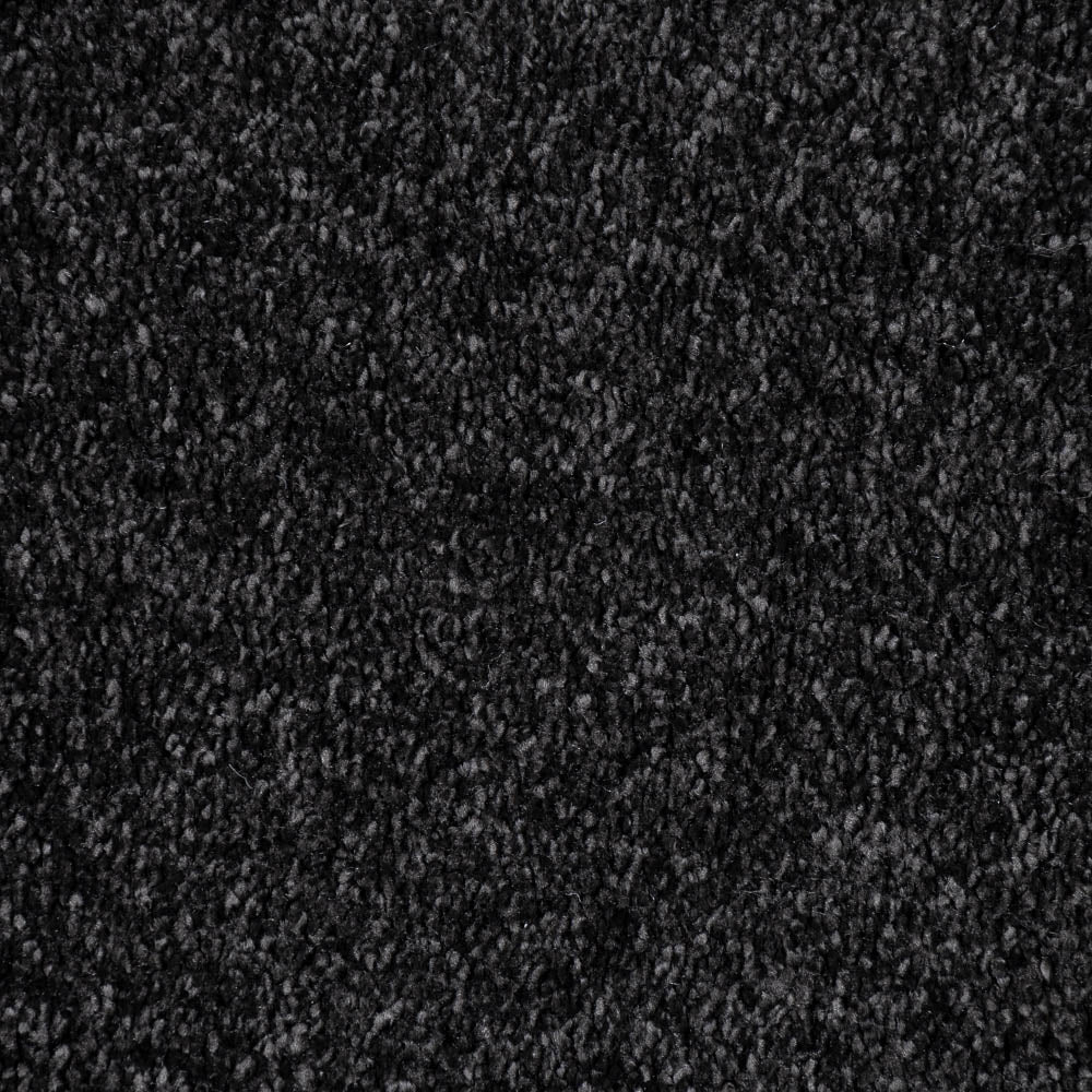 Raven Black Alhambra Saxony Carpet - Image 3