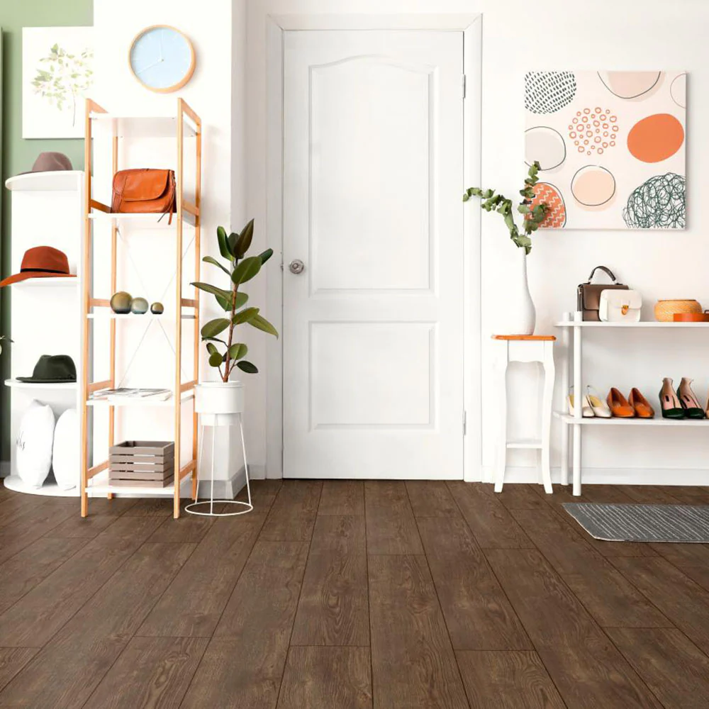Ruby Oak Brown D40542 Robusto Villa 12mm Laminate Flooring by Kronotex