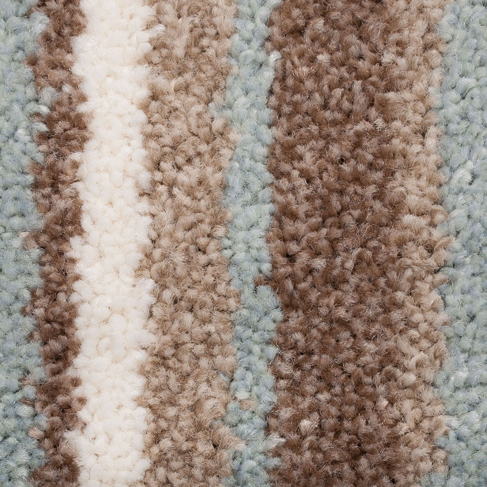 Rustic Sky Striped More Noble Saxony Actionback Carpet - Image 2
