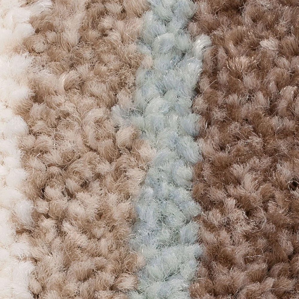 Rustic Sky Striped More Noble Saxony Actionback Carpet - Image 3