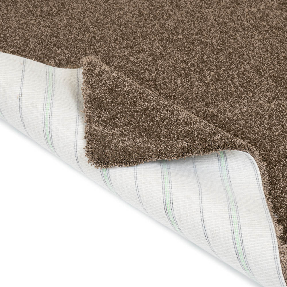 Sable Brown Alhambra Saxony Carpet - Image 4