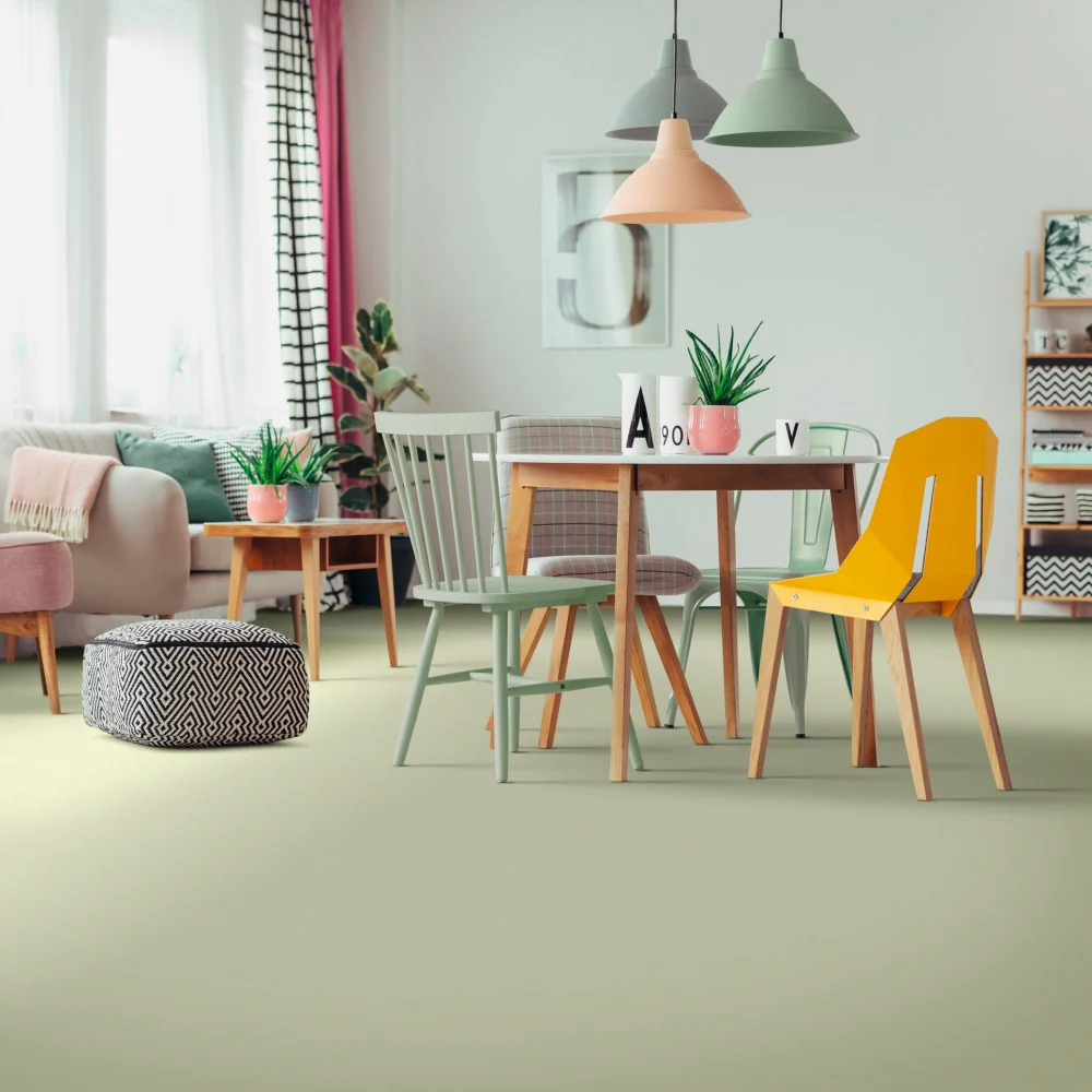 Sage Green 521 Blush Vinyl Flooring