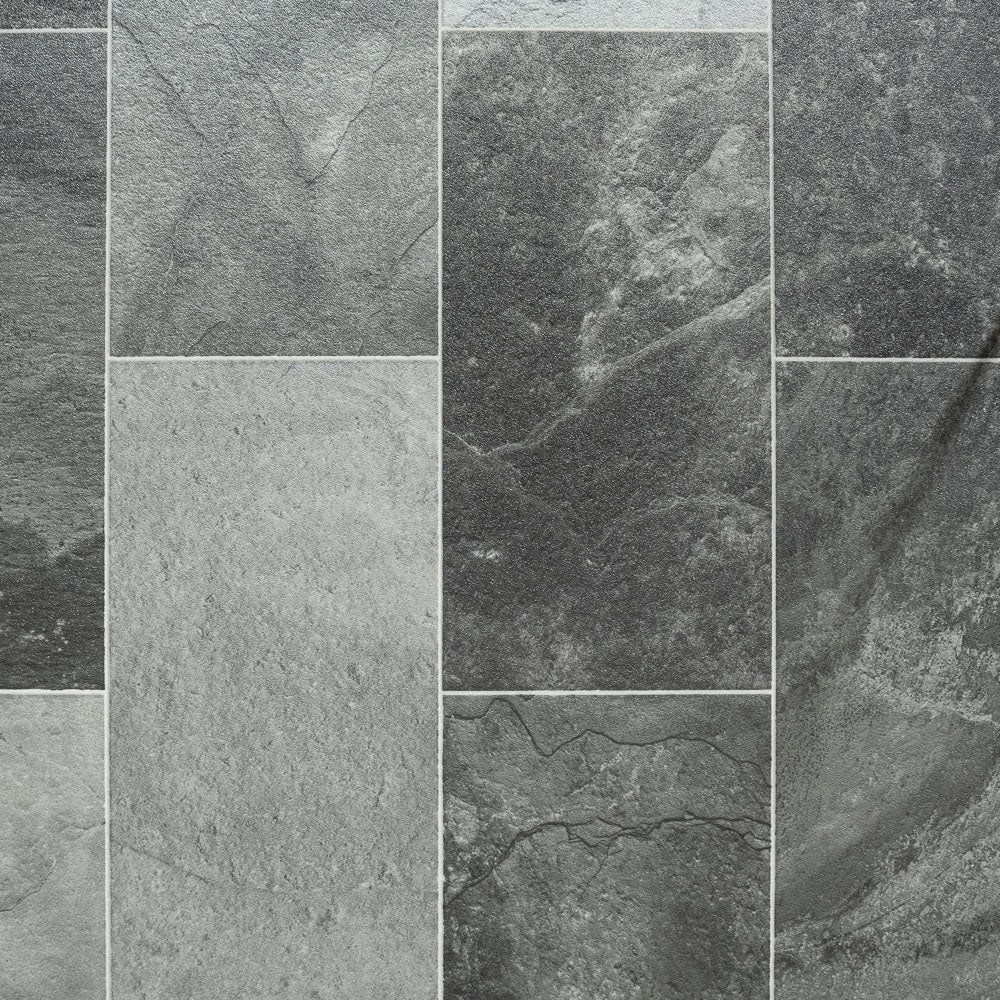 Salisbury 989D Rimini Tile Vinyl Flooring Clearance - Image 5
